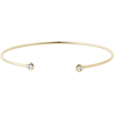 Klenota zlatý náramok s bezel diamantmi k0661033