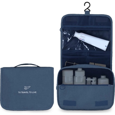 Kufryplus závěsná kosmetická taška TB2014 námořnická modrá – Zboží Mobilmania