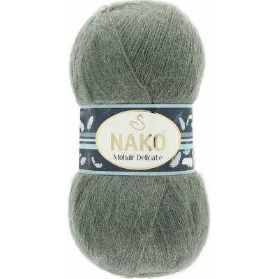 Nako Mohair Delicate 851 sivá