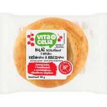 Vitacelia Koláč bezgluténový s náplňou krémovou a ríbezľovou 90 g