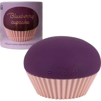 Клитор стимулатор, вакуумни вълни и вибрации - Blueberry Cupcake (9210-03LOLA)