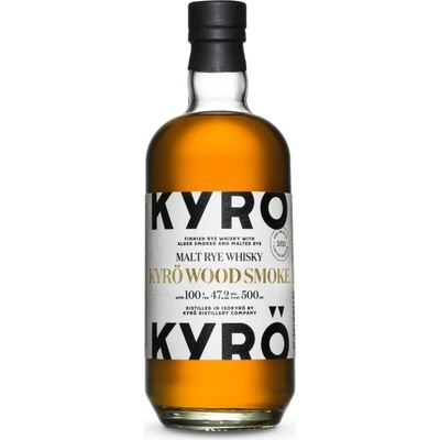 Kyrö Wood Smoke 47,2% 0,5 l (holá láhev)