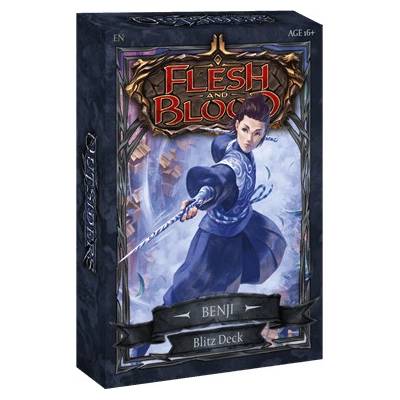 Legend Story Studios Flesh and Blood TCG Outsiders Blitz Deck Benji