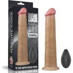 Lovetoy 10-инчов двуслоен платинен силиконов ротатор