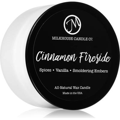 Milkhouse Candle Co. Creamery Cinnamon Fireside Sampler Tin 42 g