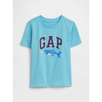 GAP Baby tričko s logom modrá