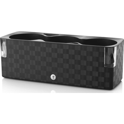 Marex Trade Plastkon kvetináč na bylinky COBBLE TRIO 14 × 40 cm antracit