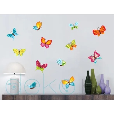 Комплект красиви пеперуди - 12 бр (1571)