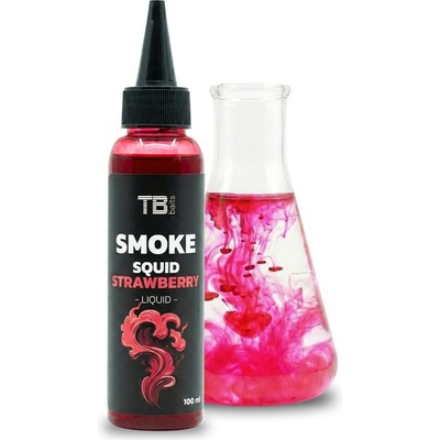 TB Baits Smoke Liquid Squid Strawberry 100 ml – Zboží Dáma