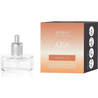Millefiori Milano Aria Orange Tea Pomerančový čaj náplň do elektrického difuzéru voní 6-8 týdnů 20 ml
