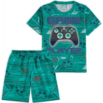 Kyly Game Player dětské pyžamo zelená