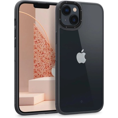 Spigen Кейс CASEOLOGY SKYFALL за iPhone 14 PLUS, MATTE BLACK (810083831565)