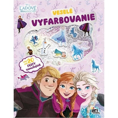 Jiri Models Veselé vyfarbovanie so super samolepkami Ľadové kráľovstvo