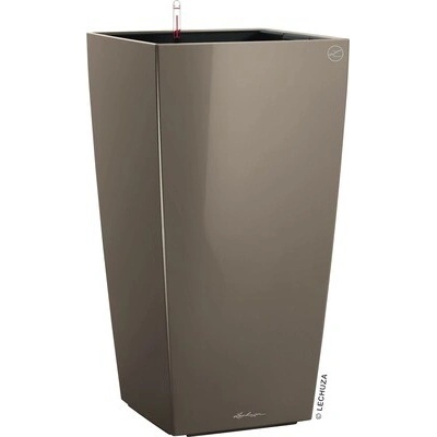 Lechuza Samozavlažovací květináč Cubico 40 x 40 x 75 cm taupe – Hledejceny.cz
