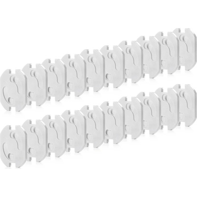 reer Предпазители за контакт Reer - 32040, 20 броя, бели (32040)