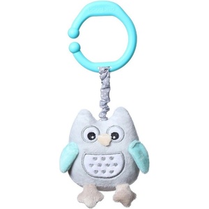 BabyOno Плюшена играчка с вибрация Babyono - Сова София 442, за момче (5901435409480) - baby