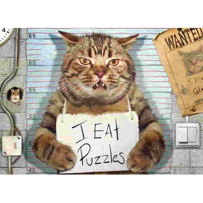 EUROGRAPHICS - Puzzle Feline Felon - 500 piese