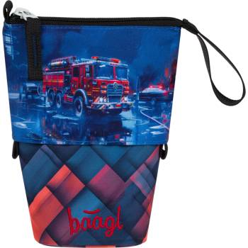 Baagl Школен пенал Pastelkovník Спасители GRS BAAGL | Sin | Момчешки | UNI