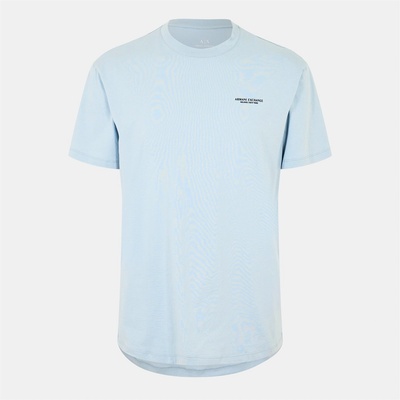 Armani Exchange Тениска Armani Exchange T91 Logo T Shirt - Blue U9287
