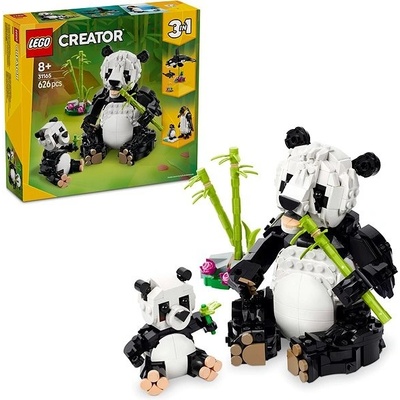 LEGO® Creator 31165 Divoká zvířata: Pandí rodinka