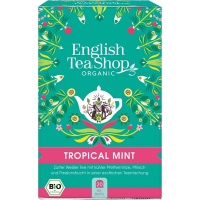 English Tea Shop Organic Tropical Mint 20 čajových sáčků