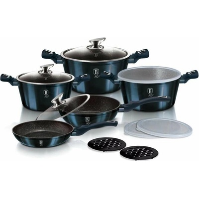 Berlinger Haus Aquamarine Metalic Line 13 pcs (BH/7031)