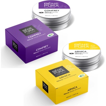 Benepura Сет "мехлеми с билки за ставни болки, мускулни болки и синини