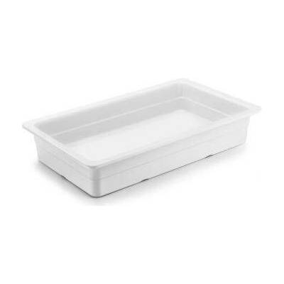 Jídlonosiče Gastronádoba PORELIN 1/1 - 100 mm bílá barva