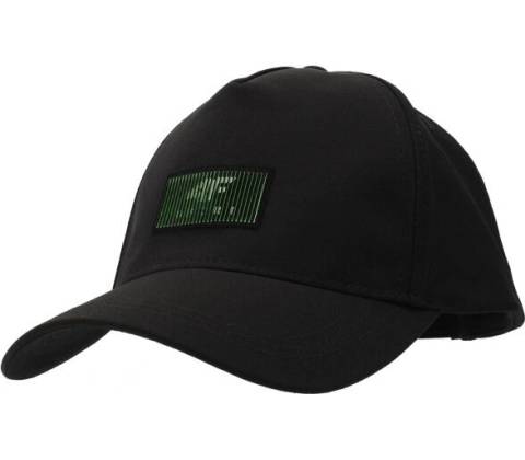 4F BASEBALL CAP černá