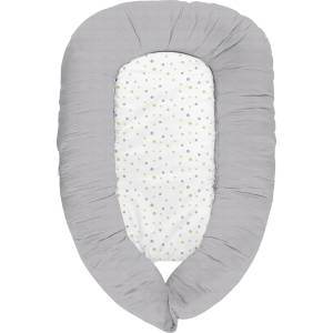 KikkaBoo Бебешко мемори гнездо 3 в 1 Kikkaboo - Dots, Grey (31106010089)