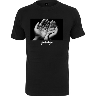 Mister Tee Мъжка тениска в черен цвят Mister Tee Pray 3.0 Tee black UB-MT1527-00007 - Черен, размер S