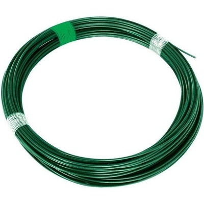Drát napínací 3,4 mm Zn + PVC zelený – 78 m