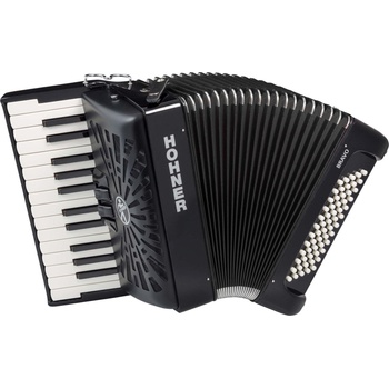 Hohner Bravo II 60 Пиано акордеон Black (A16962)