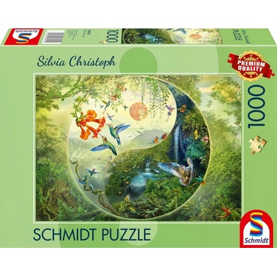 Schmidt Yin & Yang V lese kolibríkov 1000 dielov