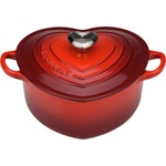 Le Creuset Тава за печене Tradition Collection сърце 20 см черешова (21401200602455)