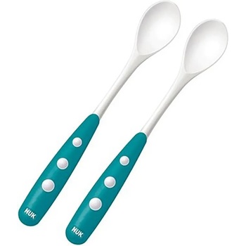 Nuk Пластмасови лъжички Nuk, 2 брoя, сини (10255053)