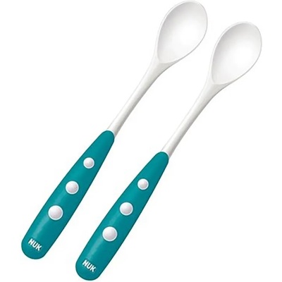 Nuk Пластмасови лъжички Nuk, 2 брoя, сини (10255053)