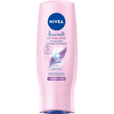 Nivea HC Балсам за блясък Hairmilk Natural Shine Балсам за коса дамски 200ml