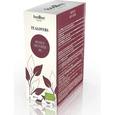 FoodNess Tealovers Infuso aj Frutti Rossi 20 sáčkov 40 g