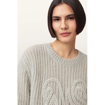 AllSaints Пуловер с вълна AllSaints CHAIN (W039KE)