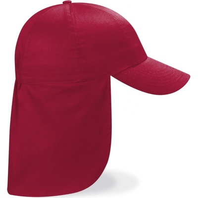 Beechfield B 11B Legionnaire Style 6 panelová červená