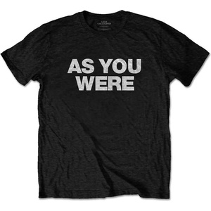 Liam Gallagher As You Were Black 2XL Риза (LGTS02MB05)