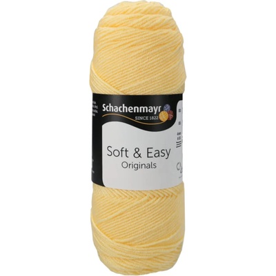 Schachenmayr Soft & Easy 00021 Vanilla Плетива прежда (9807353-00021-SCHACHENMAYR)