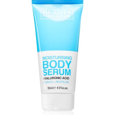 Beauty Formulas Hyaluronic Acid серум за тяло с хидратиращ ефект 150ml