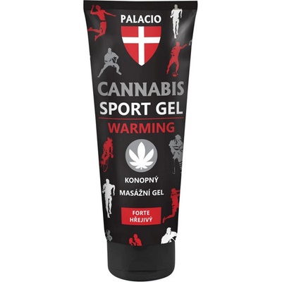 PALACIO Konopný Sport gel Forte hřejivý 200 ml