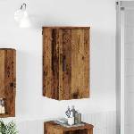vidaXL Шкаф за баня Старо дърво 30 x 31, 5 x 61 см (883352)