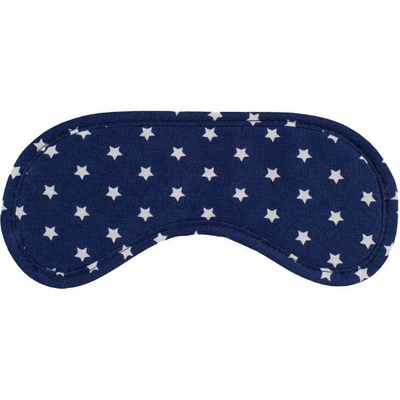 SCANquilt maska na spaní hvězdičky tmavě modrá 19 x 8 cm