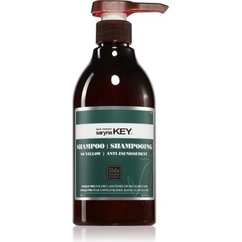 Saryna Key No Yellow шампоан, неутрализиращ жълтите нюанси с масло от шеа 500ml