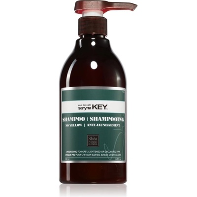 Saryna Key No Yellow шампоан, неутрализиращ жълтите нюанси с масло от шеа 500ml