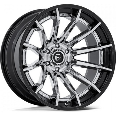 Fuel FC403 BURN 9x20 6x135 ET1 chrome with gloss black Lip
